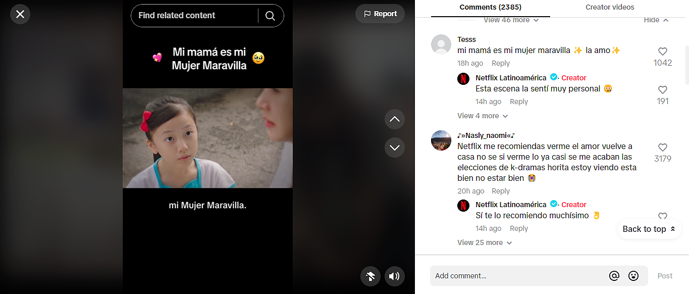 Responder los comentarios es una gran forma de mejorar tus métricas para redes sociales