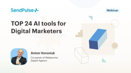 TOP 24 AI tools for Digital Marketers [Webinar recording] 