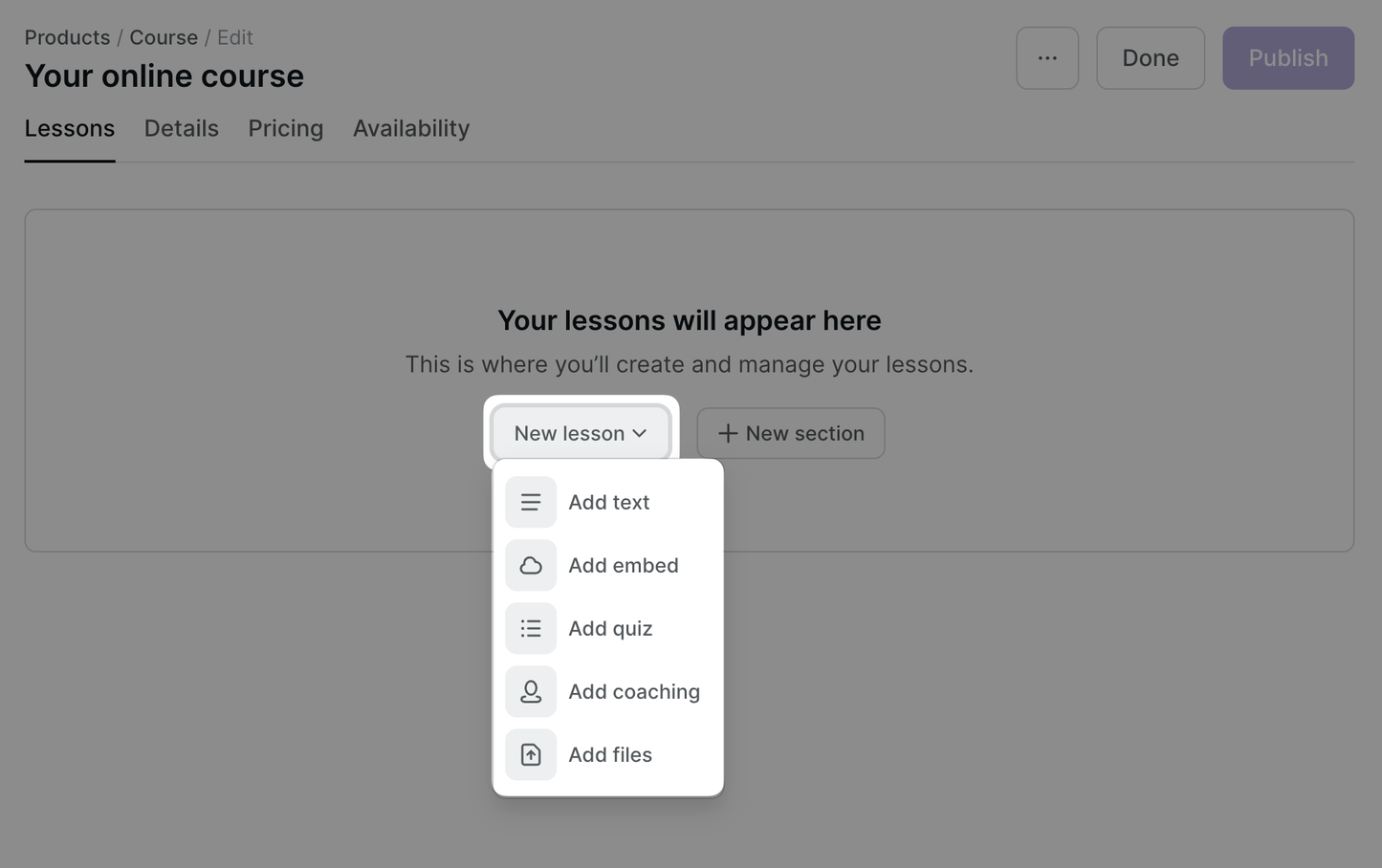 new lesson for an online course new lesson for an online course