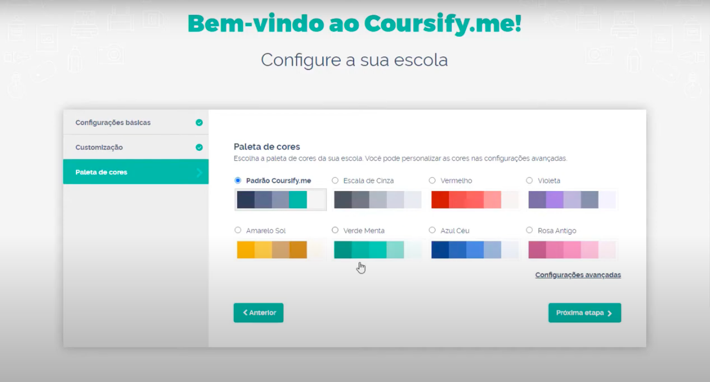 Customizing a color palette Customizing a color palette