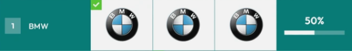 Логотип BMW в исследовании Vanarama Логотип BMW в исследовании Vanarama