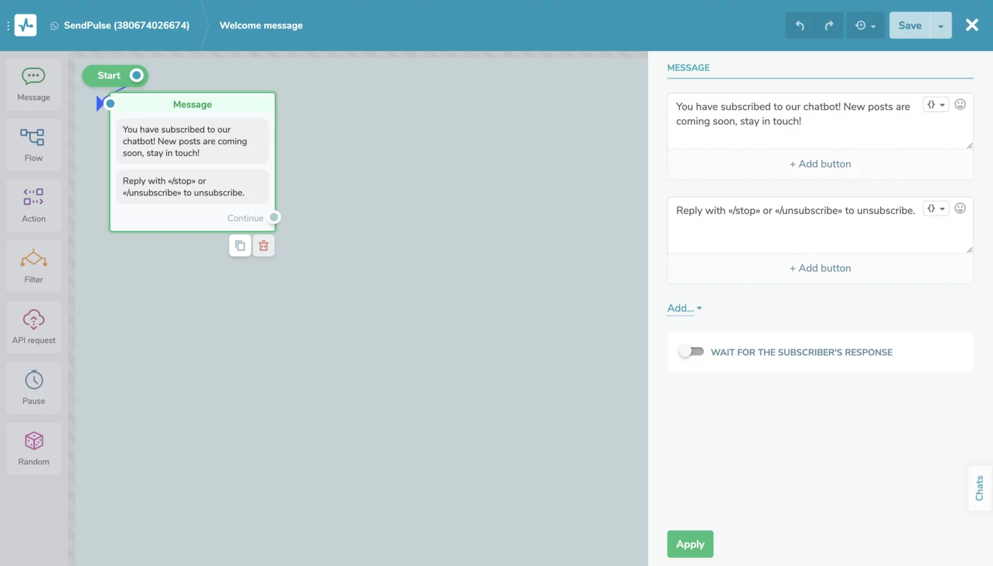 Con SendPulse es fácil automatizar los mensajes de bienvenida Con SendPulse es fácil automatizar los mensajes de bienvenida