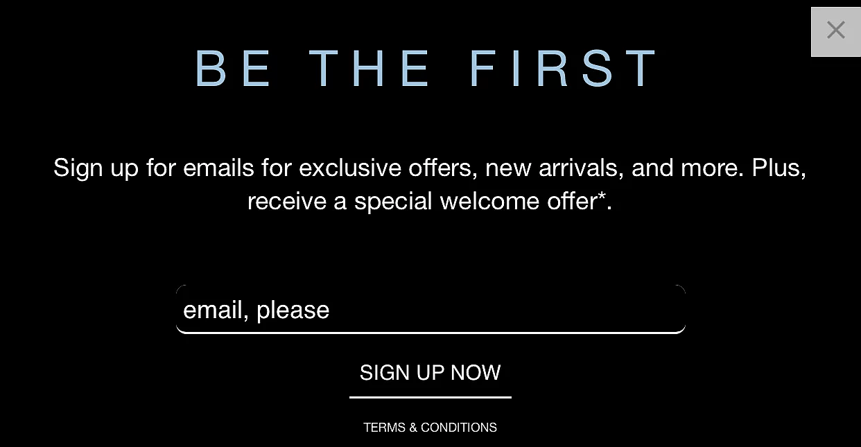 GAP ofrece un formulario con un diseño responsivo para móviles y escritorio