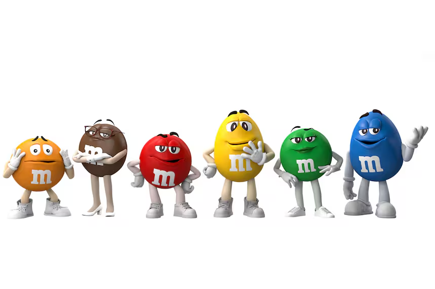 Все маскоты бренда M&M's Все маскоты бренда M&M's