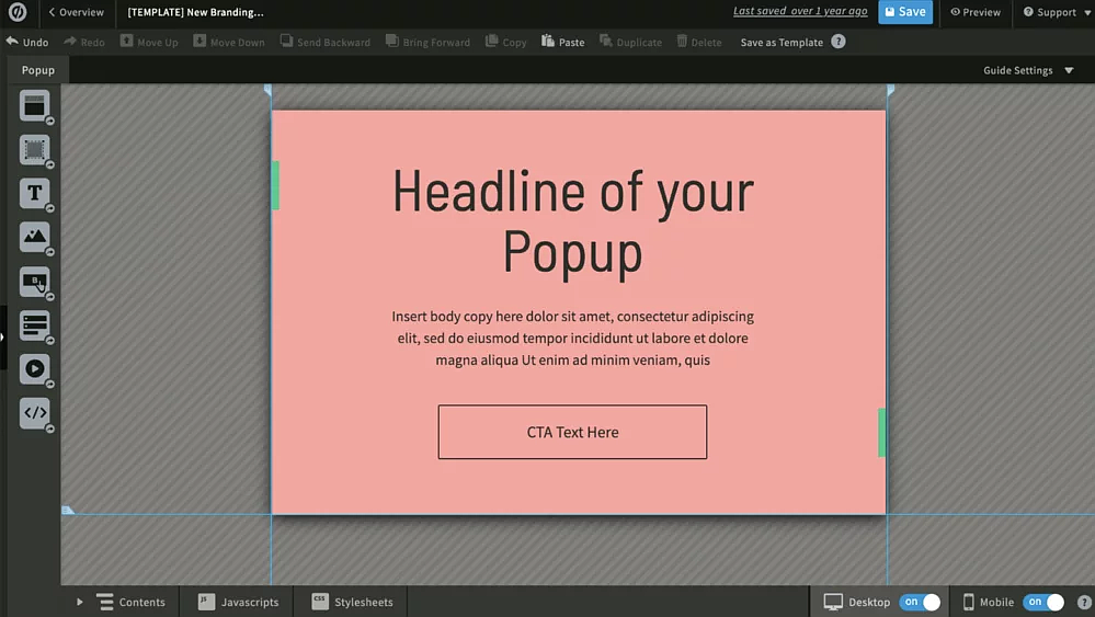 Outbounce es excelente para crear widgets con IA