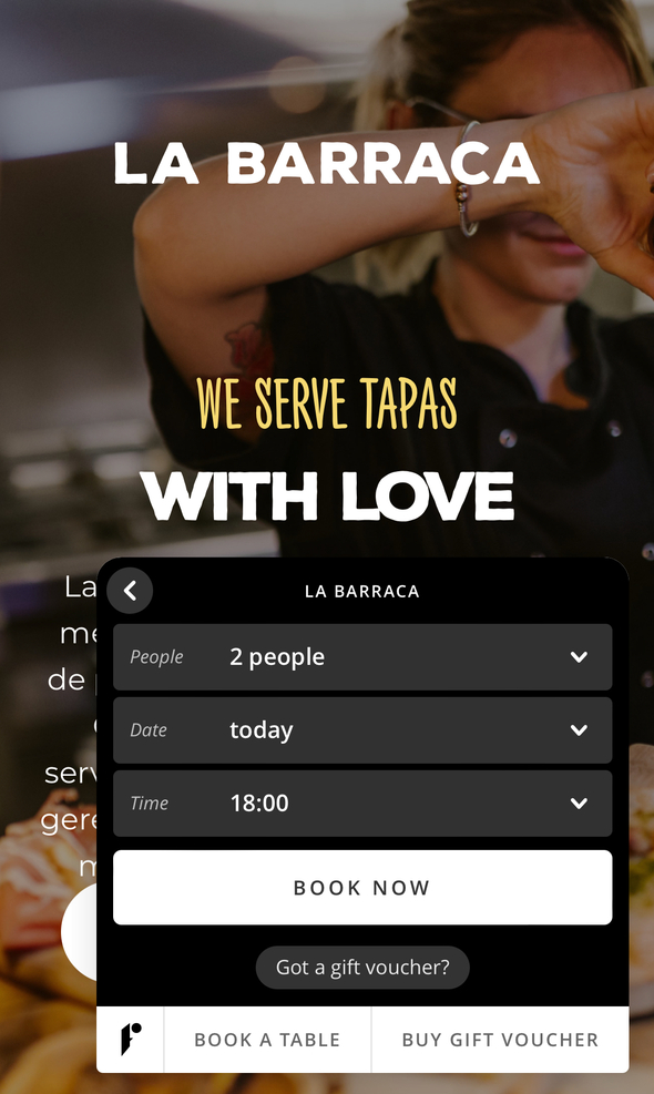 example of a restaurant reservation bot example of a restaurant reservation bot