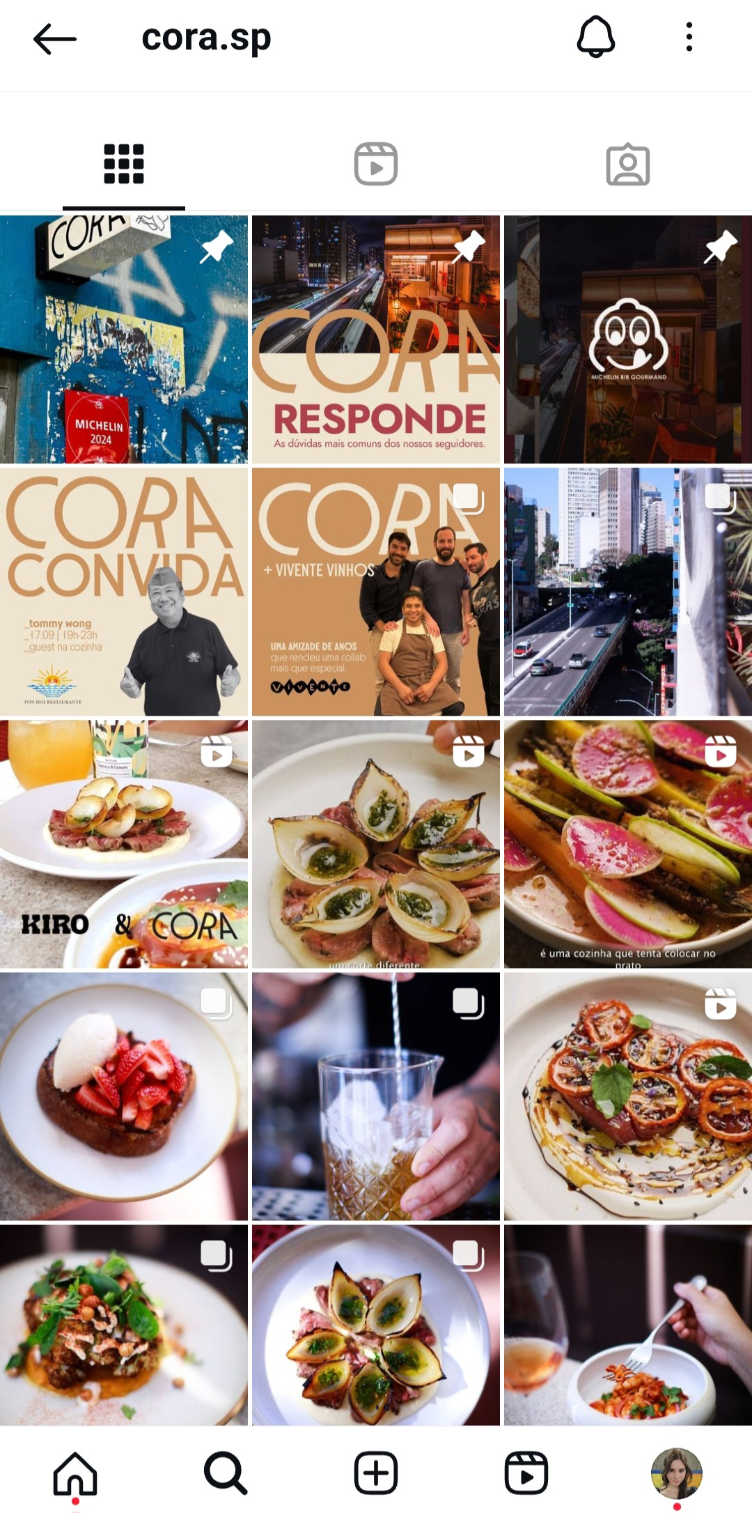 social-media-marketing-exemplo-de-publicacoes-do-restaurante-cora-no-instagram