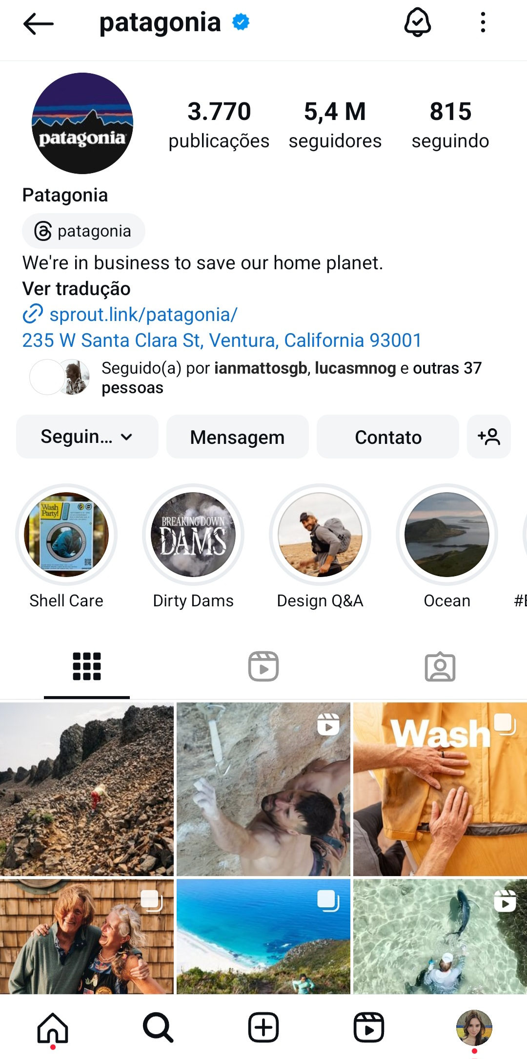 social-media-marketing-exemplo-dos-varios-formatos-de-conteudo-da-patagonia