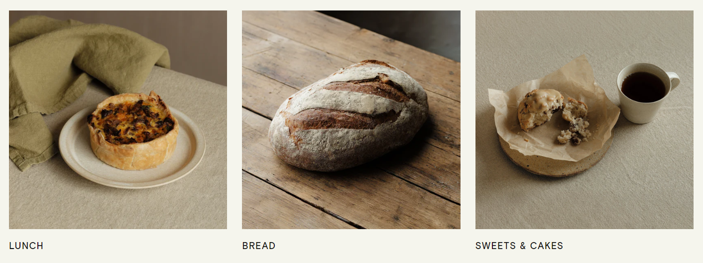 bakery’s categories bakery’s categories