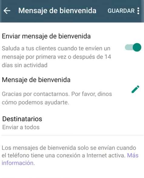 Los mensajes automatizados son una gran herramienta en WhatsApp Los mensajes automatizados son una gran herramienta en WhatsApp