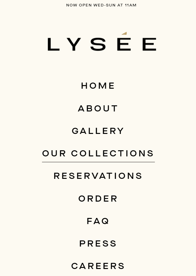 bakery website navigation system bakery website navigation system