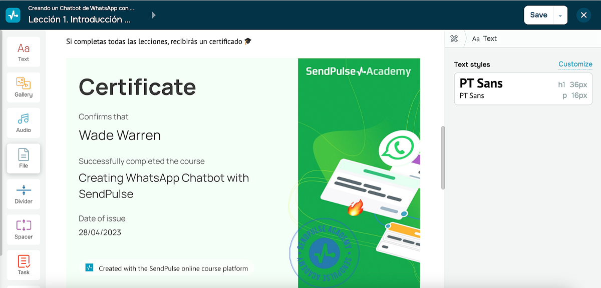 SendPulse es una de las mejores plataformas para cursos online SendPulse es una de las mejores plataformas para cursos online