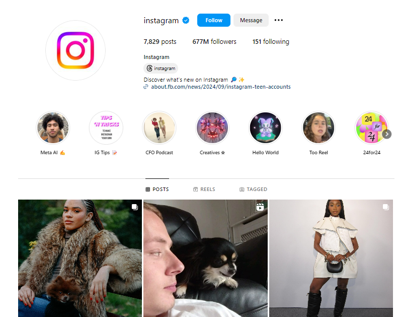 Instagram es una plataforma importante para la experiencia de imágenes