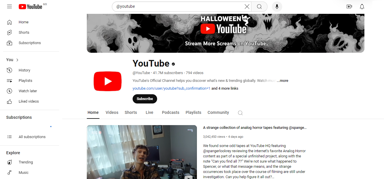 YouTube es aún la red social más grande para compartir videos y contenido audiovisual