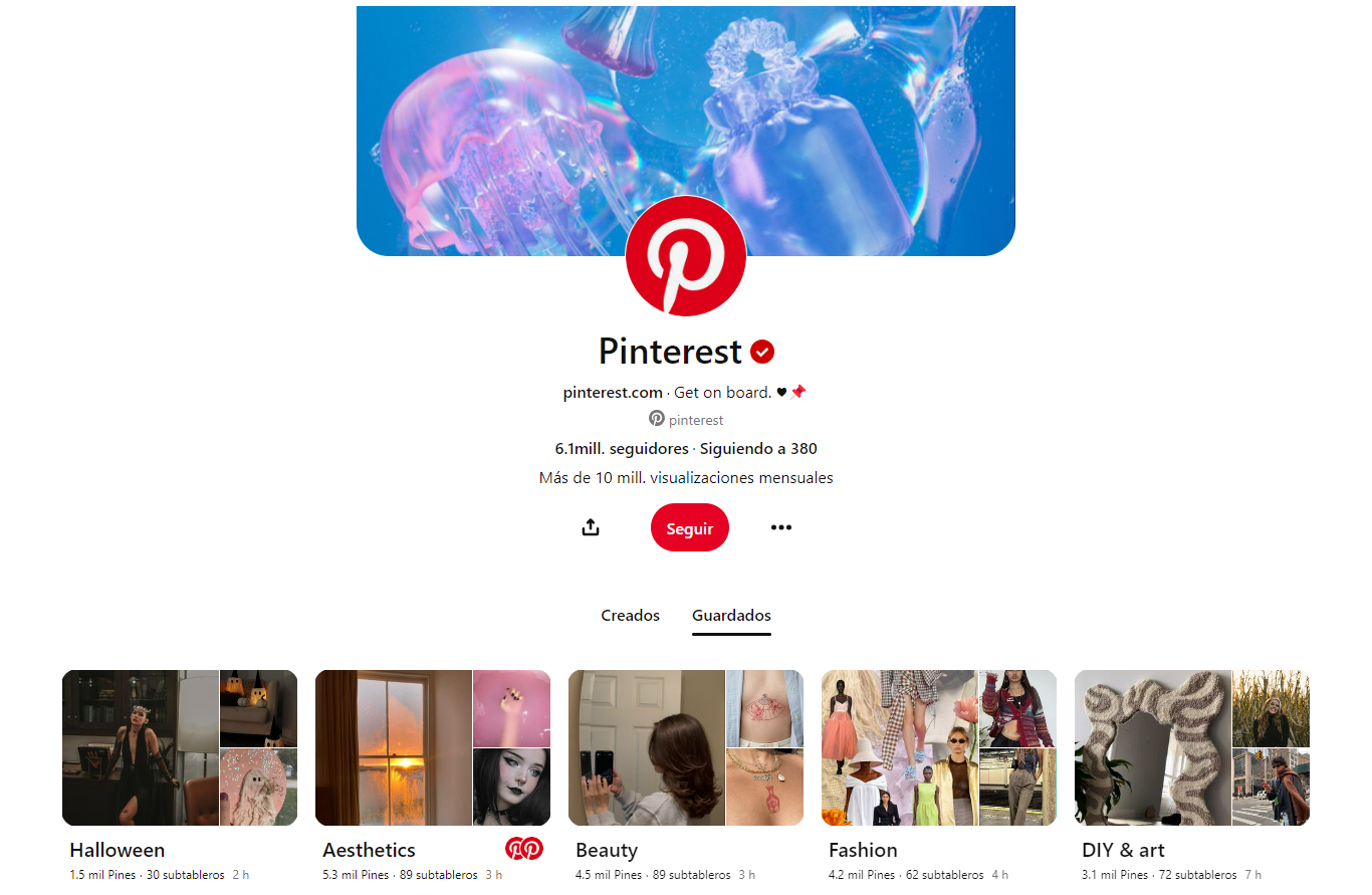 Pinterest es un gran espacio para compartir contenido de valor