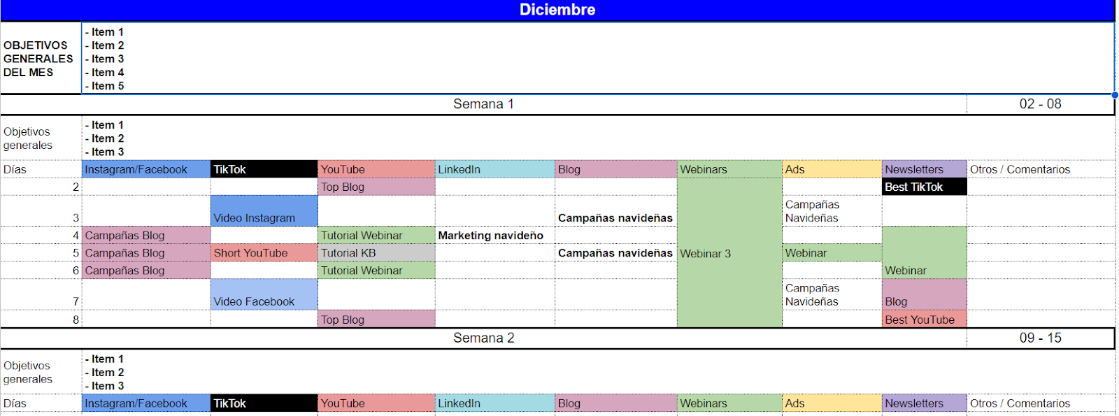 Tener un calendario es fundamental para tus campañas de marketing Tener un calendario es fundamental para tus campañas de marketing