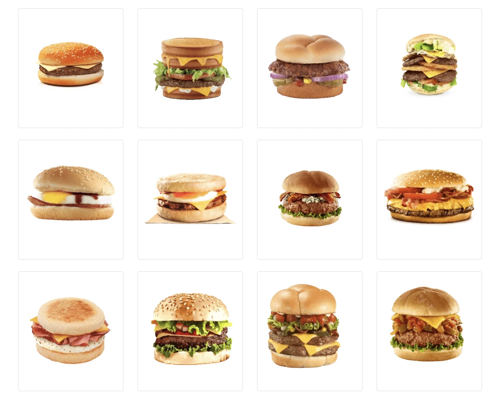 Набор наклеек MacDonalds Набор наклеек MacDonalds