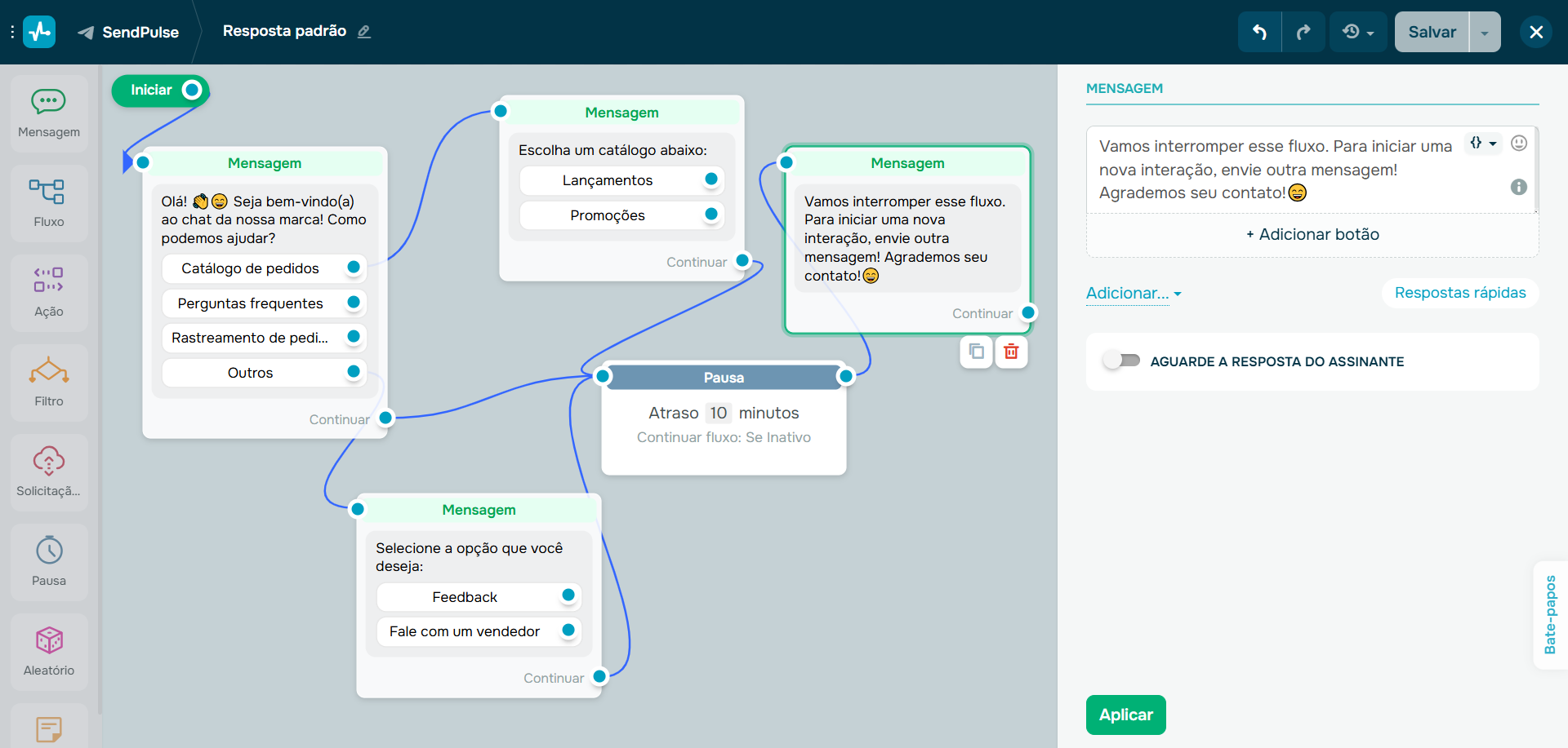 script-de-atendimento-criador-de-chatbot-da-sendpulse script-de-atendimento-criador-de-chatbot-da-sendpulse