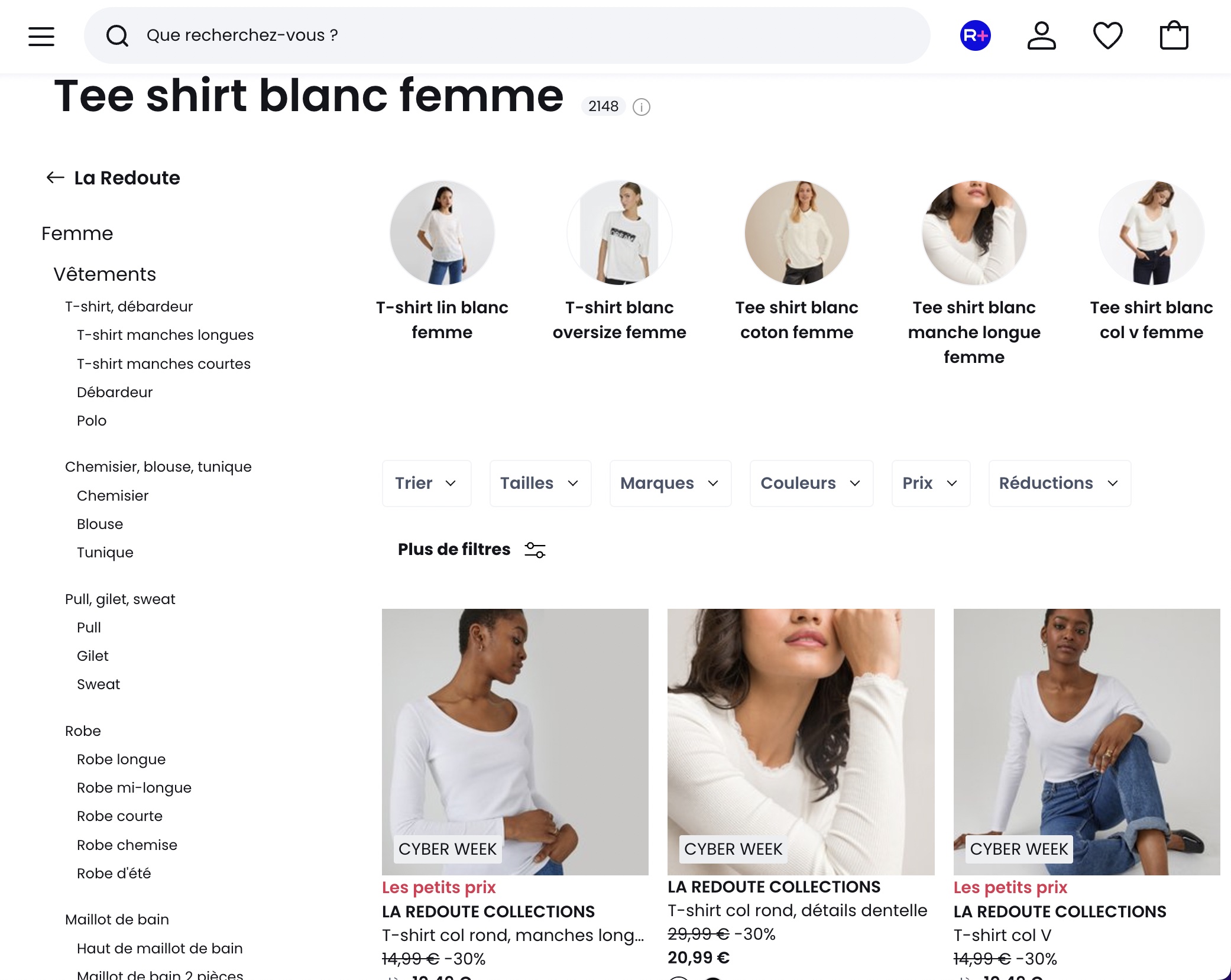 Les visiteurs de marketplaces utilisent les filtres pour économiser leur temps