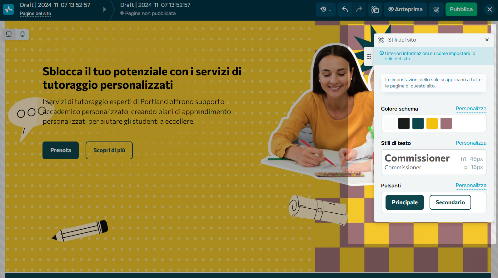 stile di un nuovo progetto stile di un nuovo progetto
