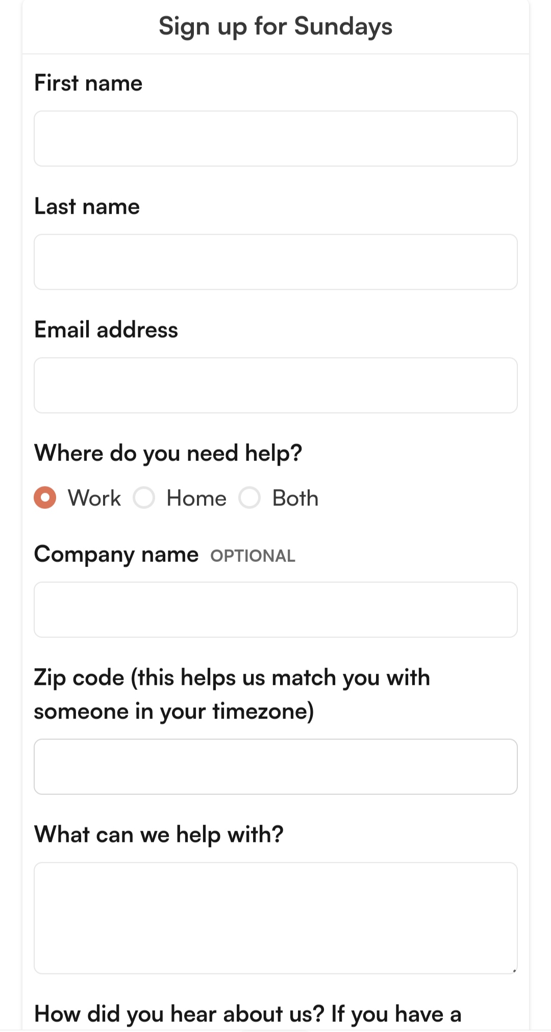 mobile-optimized contact form mobile-optimized contact form
