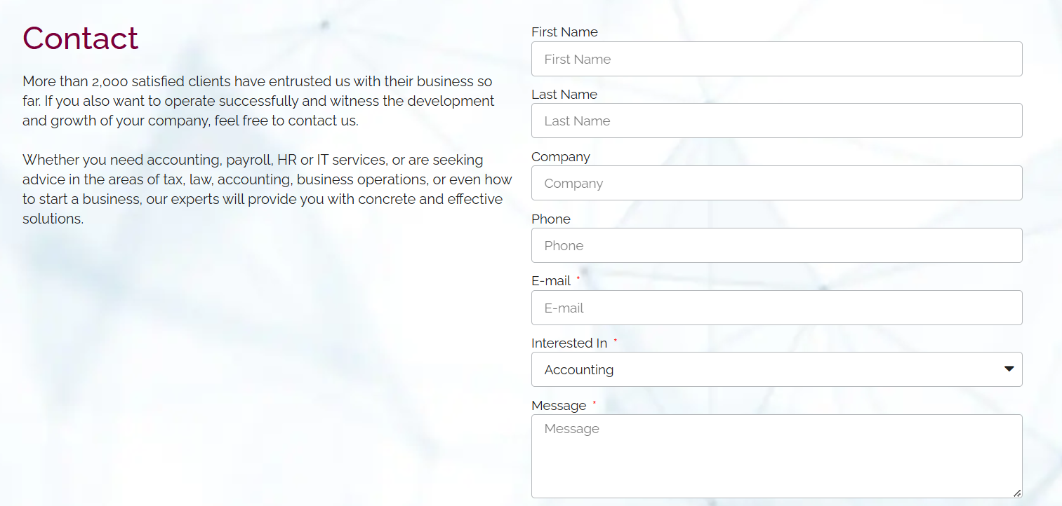 contact form contact form