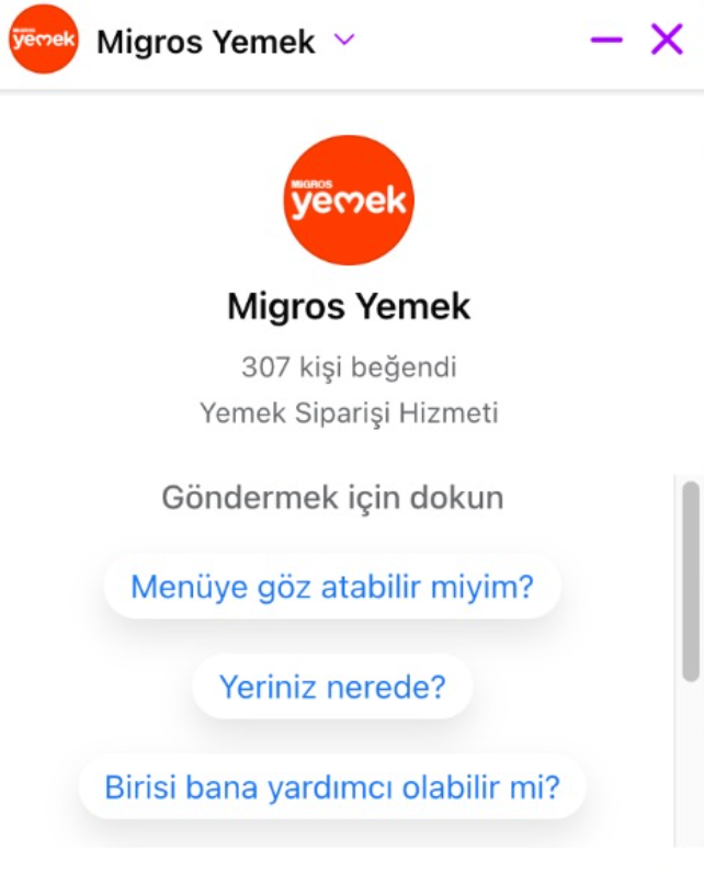 messenger sohbet botu messenger sohbet botu