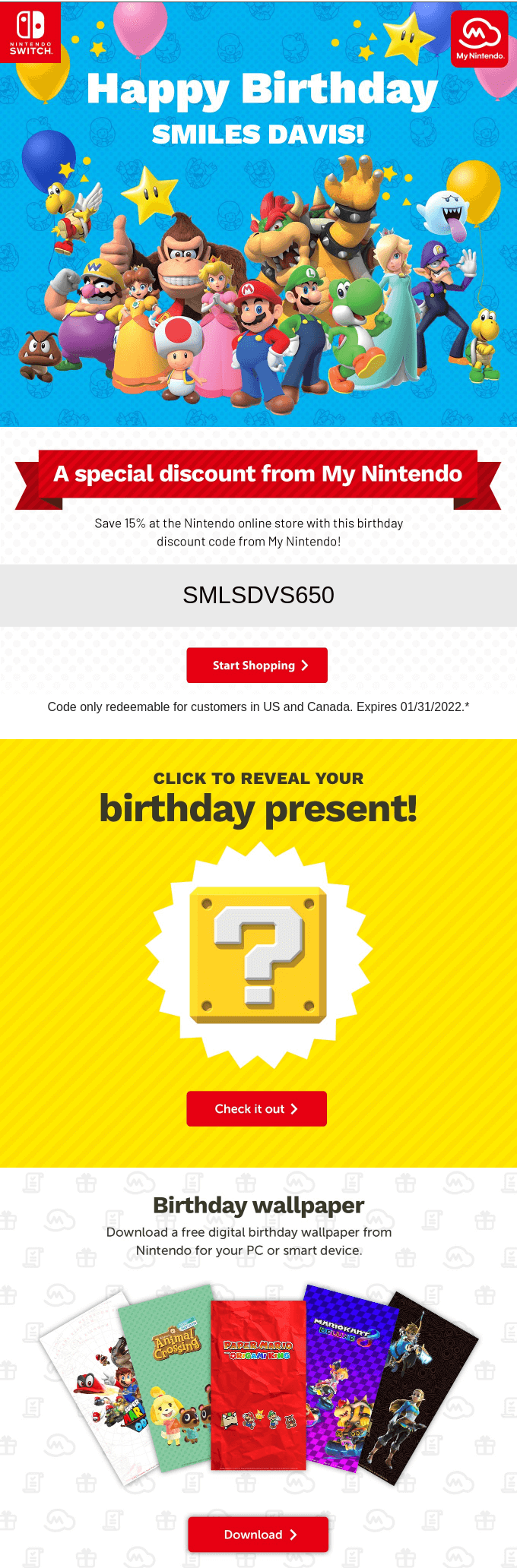 birthday email example birthday email example