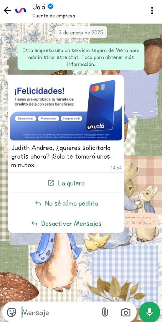 Las conversaciones de marketing son las más comunes y las que más afectan el costo de usar WhatsApp Business