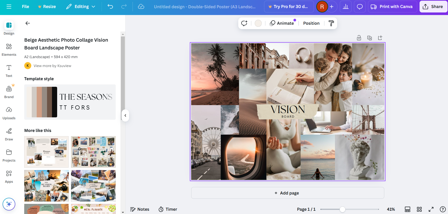 Interface Canva Interface Canva