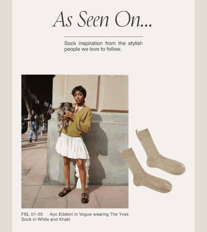 trend featured in a fashion email trend featured in a fashion email