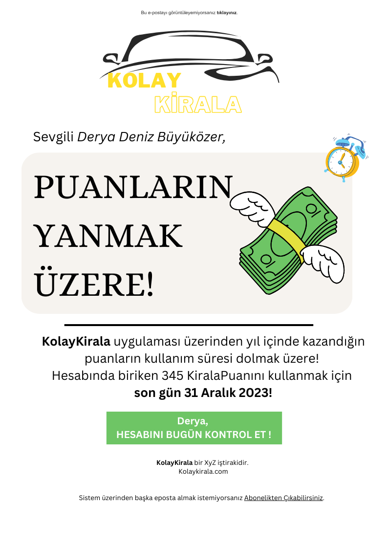 Yıl Sonu Değerlendirme E-postalarında Görsellerin Kullanımı