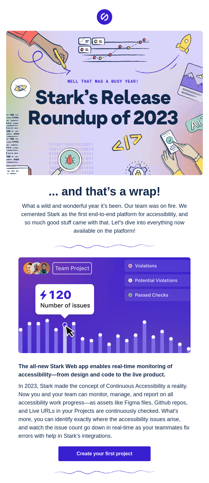 year-in-review email example year-in-review email example