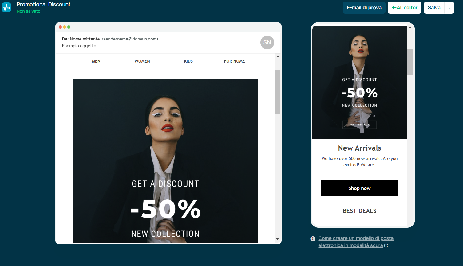 email con immagini incorporate