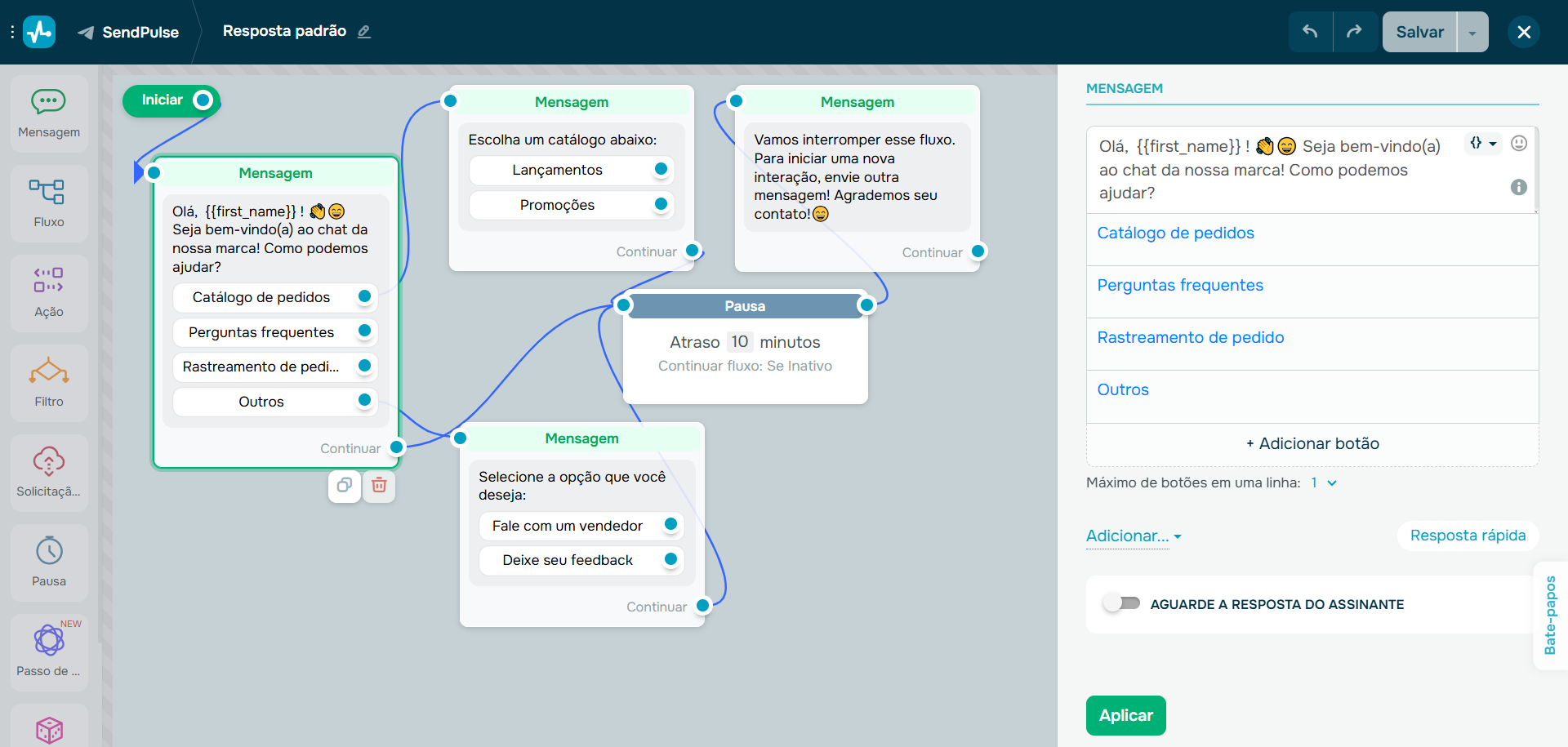 estrategia-de-vendas-criador-de-chatbot-da-sendpulse