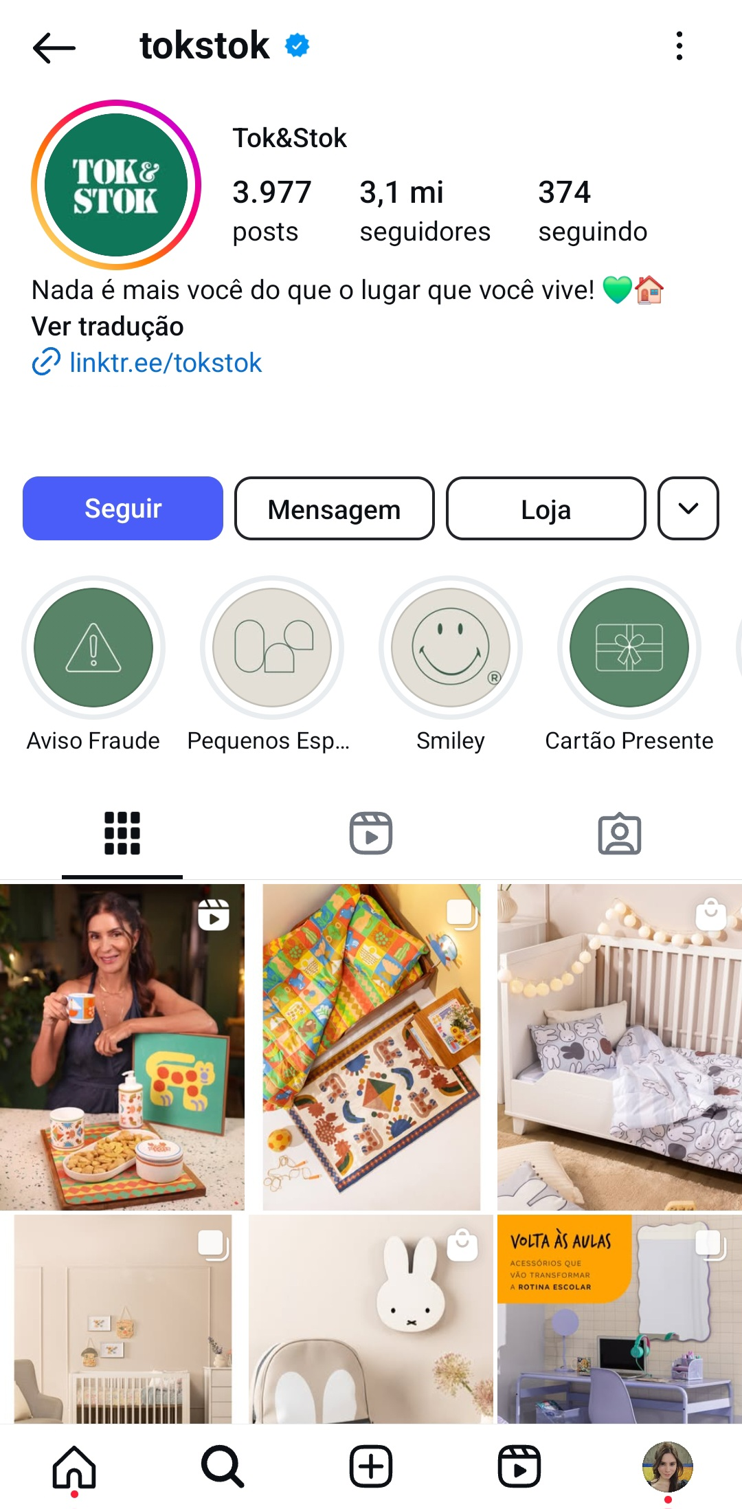 estrategia-de-vendas-exemplo-de-rede-social-da-tok&stok