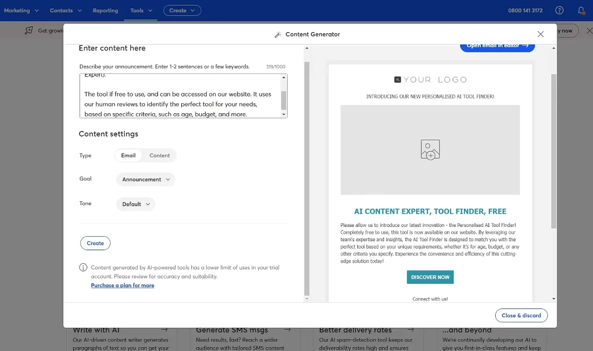 Constant Contact es una gran herramienta para email marketing con IA Constant Contact es una gran herramienta para email marketing con IA