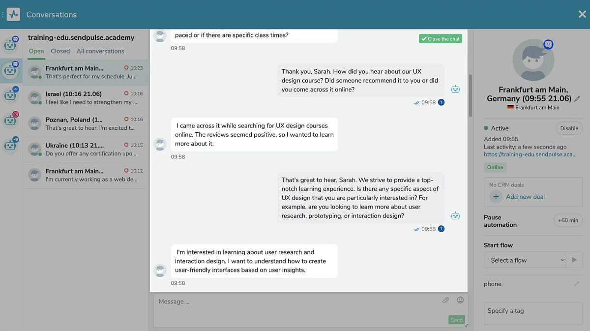 SendPulse es uno de los mejores software para PyMEs de marketing digital SendPulse es uno de los mejores software para PyMEs de marketing digital