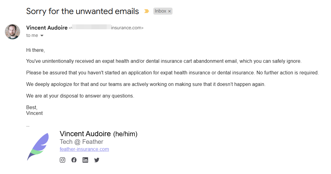 email di scuse professionale email di scuse professionale