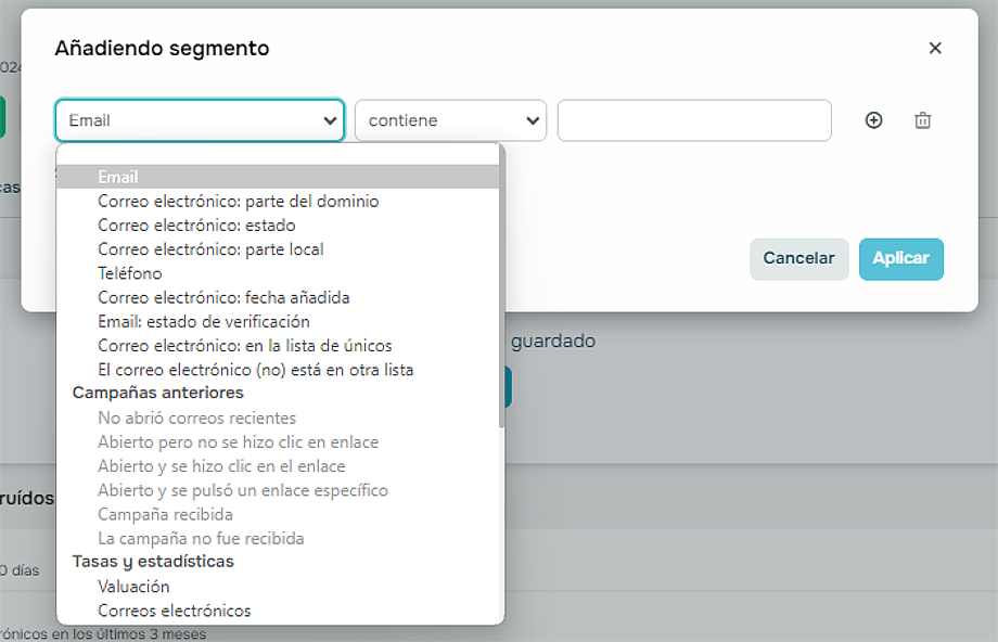 Siempre es importante considerar la segmentación al crear la lista de correos Siempre es importante considerar la segmentación al crear la lista de correos