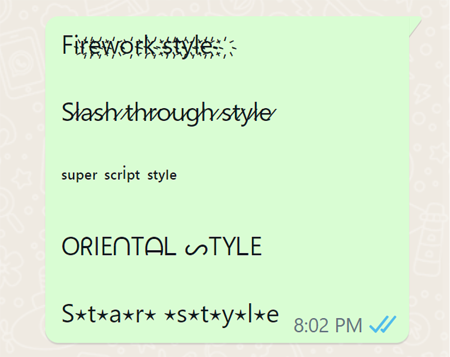 Distintas herramientas te permiten usar fuentes creativas en WhatsApp