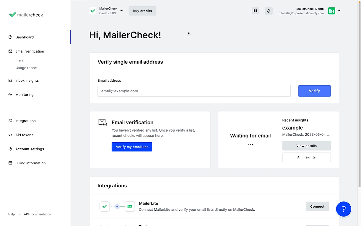 MailerCheck es una de las mejores herramientas para trabajar con una gran lista de correos MailerCheck es una de las mejores herramientas para trabajar con una gran lista de correos