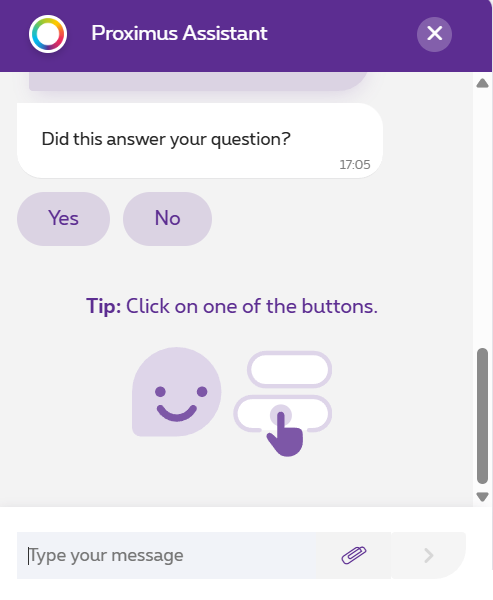 Proximus chatbot Proximus chatbot
