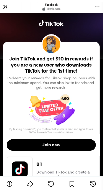 TikTok referral program TikTok referral program