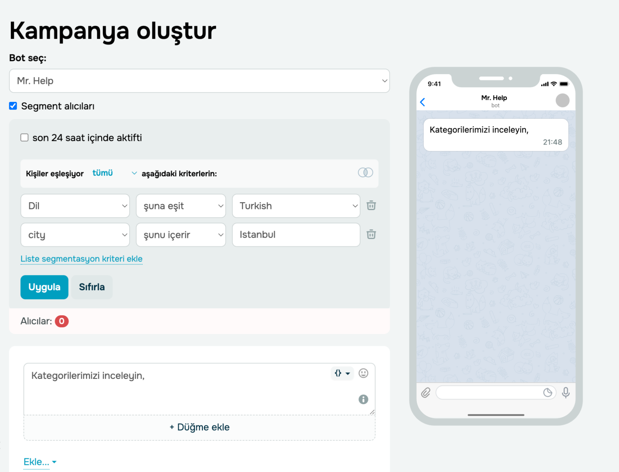 kampanya aktif kişilere kampanya aktif kişilere