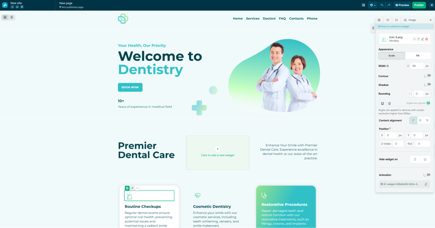 dental practice website dental practice website