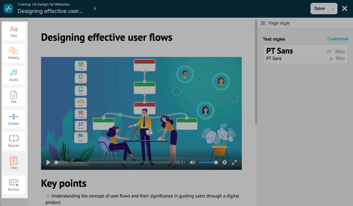 course builder elements course builder elements