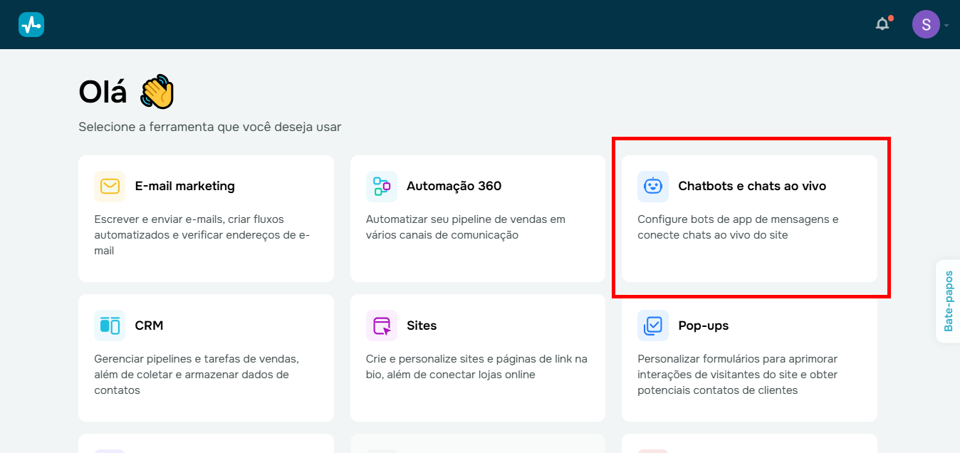 segundo-passo-criar-chatbots-na-educacao-sendpulse segundo-passo-criar-chatbots-na-educacao-sendpulse