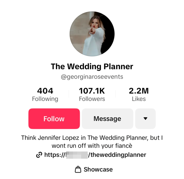 TikTok bio example TikTok bio example