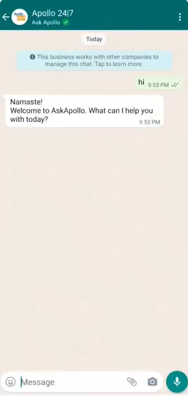 WhatsApp chatbot WhatsApp chatbot